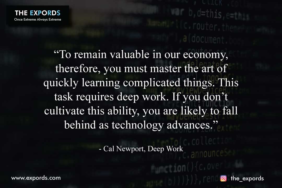 Book Review: DEEP WORK by Cal Newport – Impartially Derivative